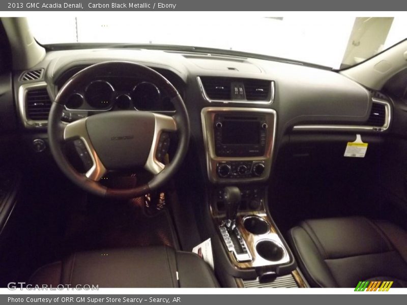 Carbon Black Metallic / Ebony 2013 GMC Acadia Denali