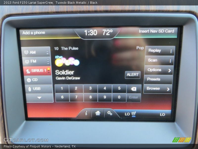 Tuxedo Black Metallic / Black 2013 Ford F150 Lariat SuperCrew