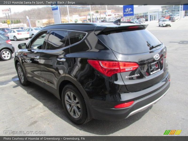 Twilight Black / Beige 2013 Hyundai Santa Fe Sport