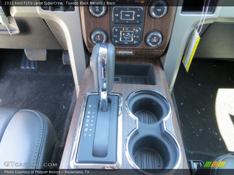 Tuxedo Black Metallic / Black 2013 Ford F150 Lariat SuperCrew