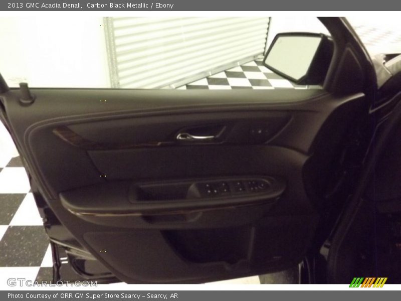 Carbon Black Metallic / Ebony 2013 GMC Acadia Denali