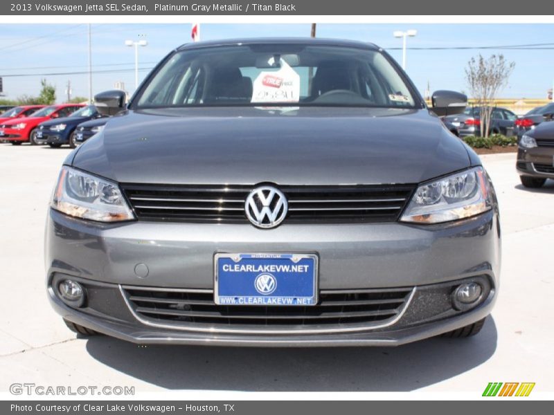 Platinum Gray Metallic / Titan Black 2013 Volkswagen Jetta SEL Sedan
