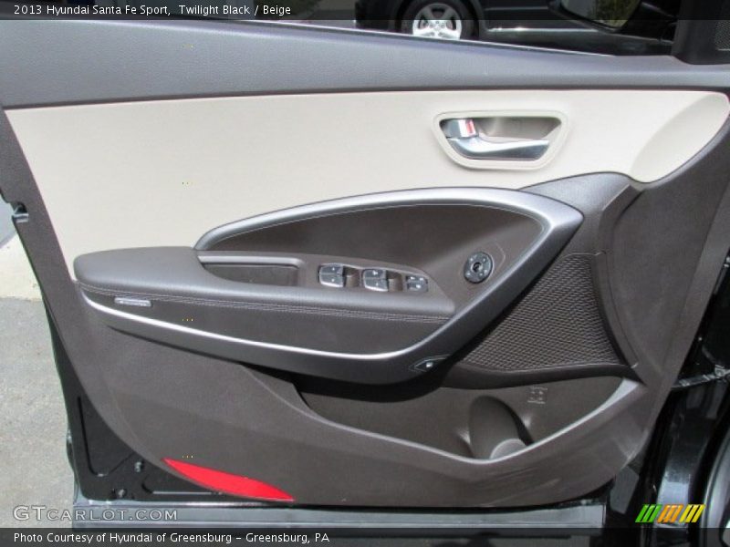 Twilight Black / Beige 2013 Hyundai Santa Fe Sport