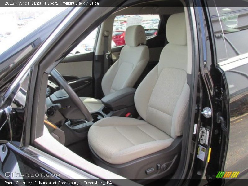 Twilight Black / Beige 2013 Hyundai Santa Fe Sport