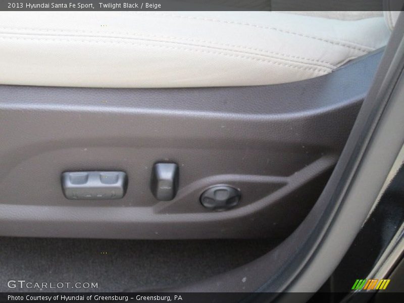 Twilight Black / Beige 2013 Hyundai Santa Fe Sport