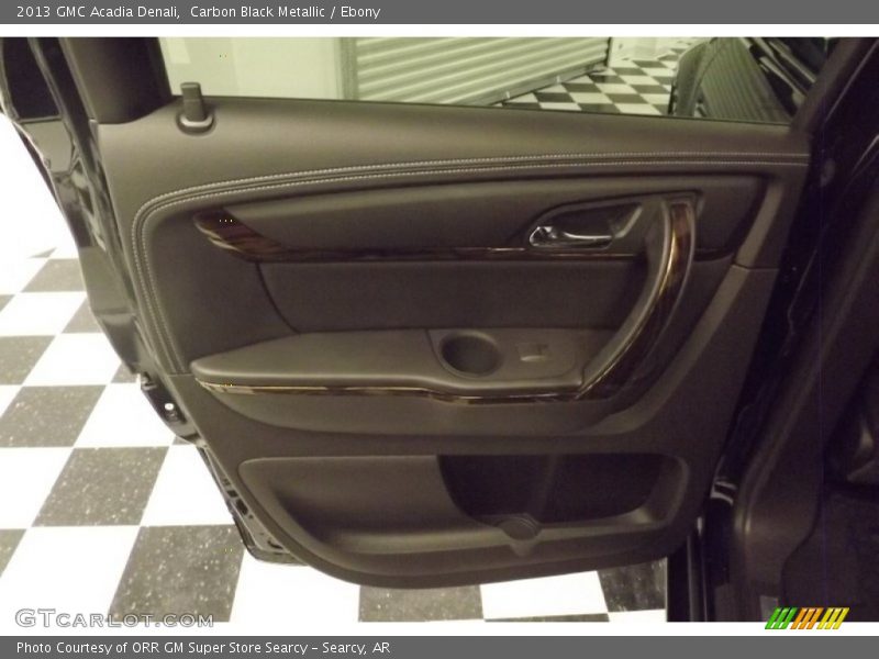 Carbon Black Metallic / Ebony 2013 GMC Acadia Denali