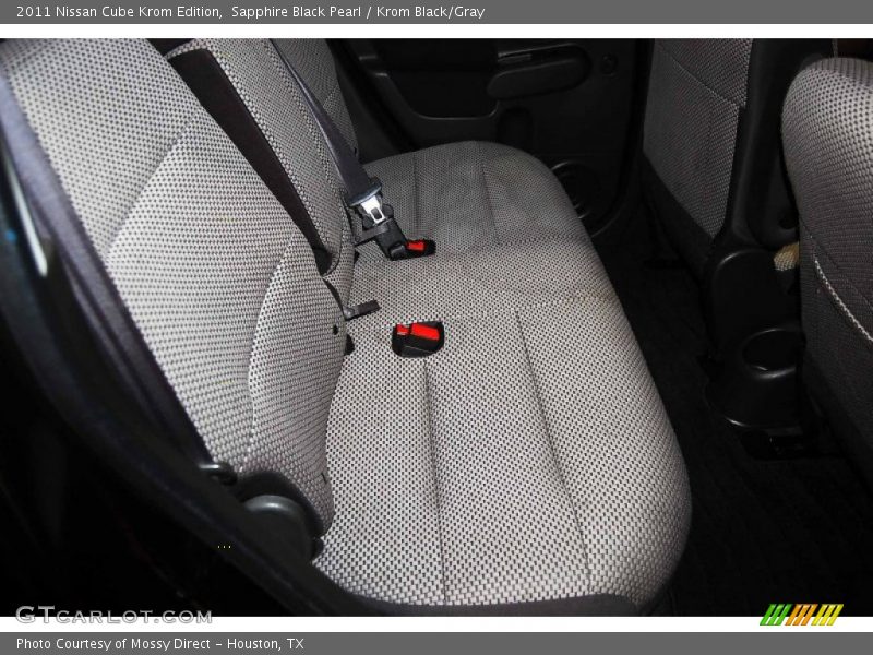 Sapphire Black Pearl / Krom Black/Gray 2011 Nissan Cube Krom Edition