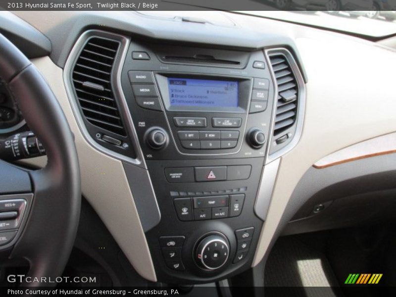 Twilight Black / Beige 2013 Hyundai Santa Fe Sport