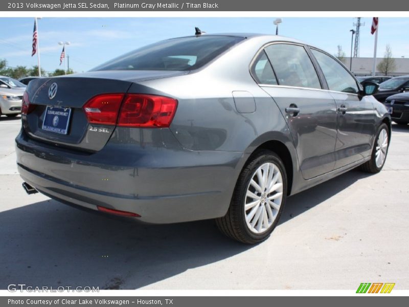 Platinum Gray Metallic / Titan Black 2013 Volkswagen Jetta SEL Sedan