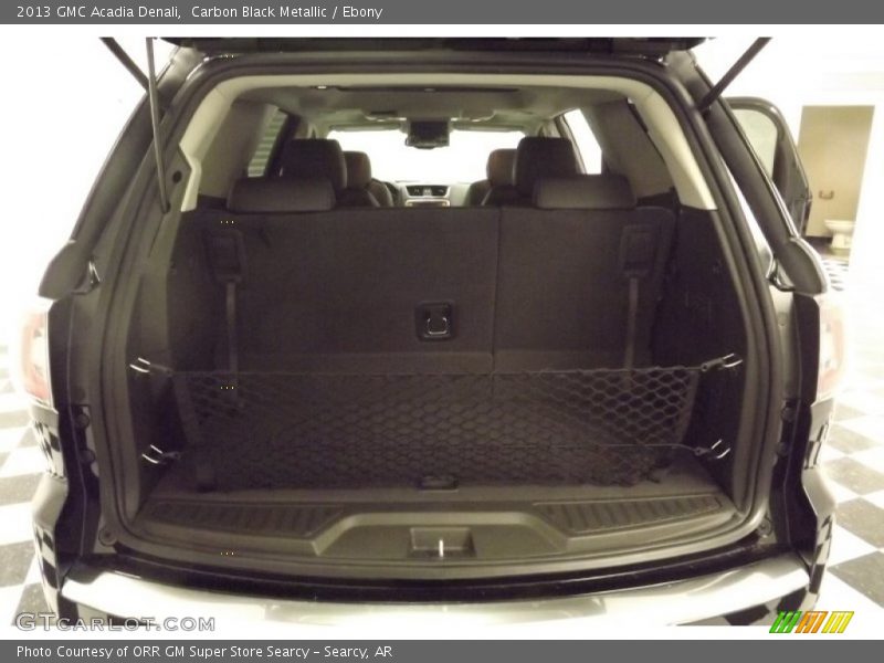 Carbon Black Metallic / Ebony 2013 GMC Acadia Denali
