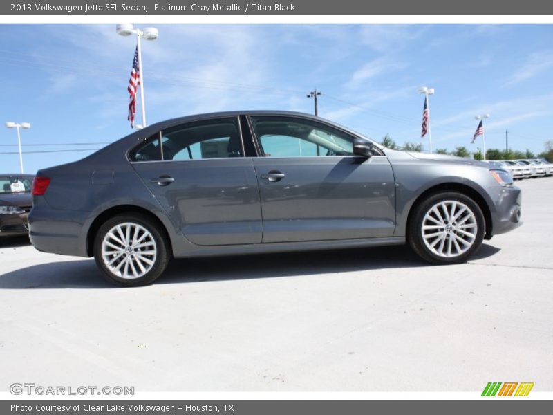 Platinum Gray Metallic / Titan Black 2013 Volkswagen Jetta SEL Sedan