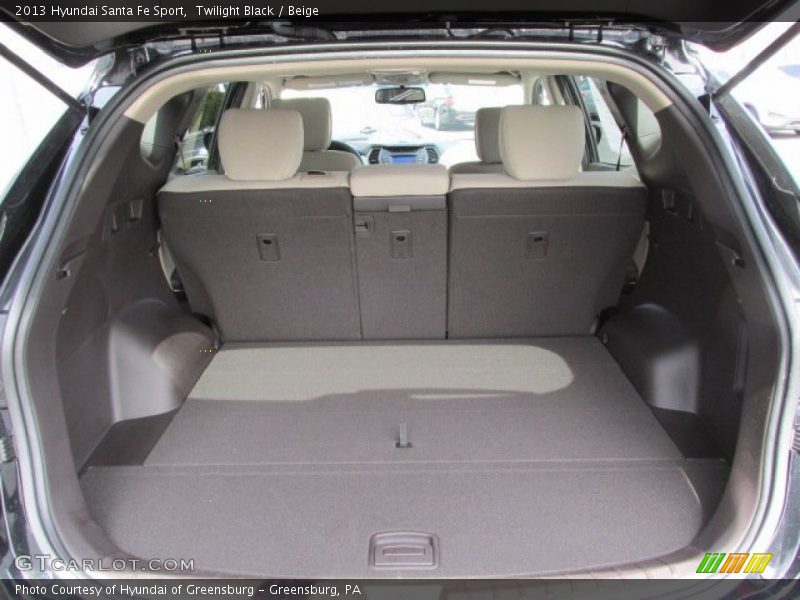 Twilight Black / Beige 2013 Hyundai Santa Fe Sport