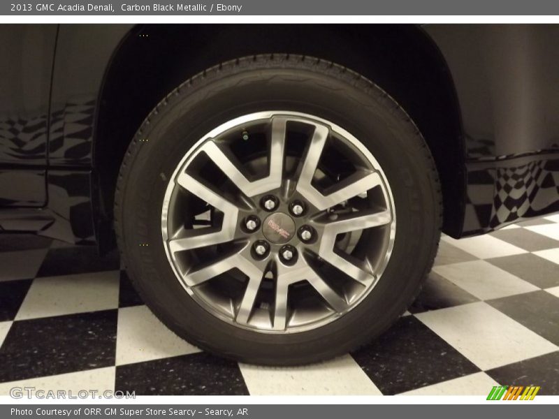 Carbon Black Metallic / Ebony 2013 GMC Acadia Denali