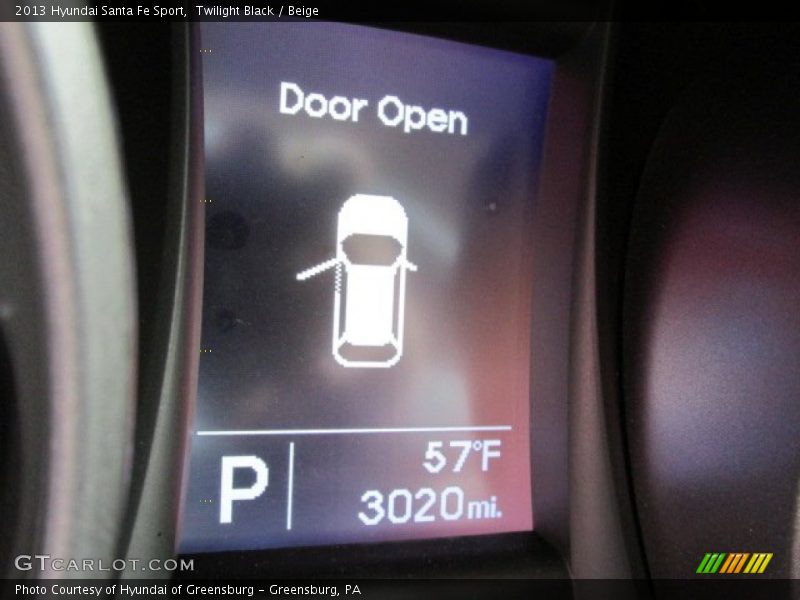 Twilight Black / Beige 2013 Hyundai Santa Fe Sport