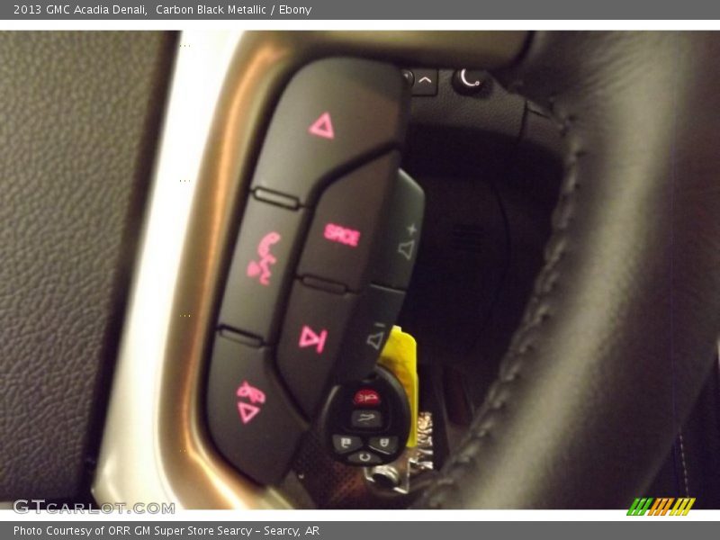 Carbon Black Metallic / Ebony 2013 GMC Acadia Denali