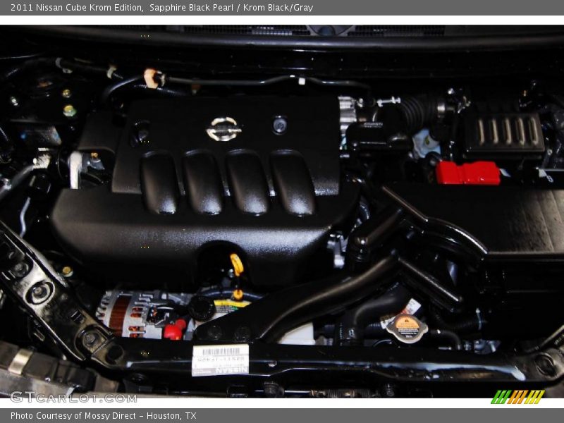 Sapphire Black Pearl / Krom Black/Gray 2011 Nissan Cube Krom Edition