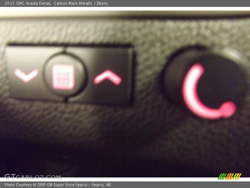Carbon Black Metallic / Ebony 2013 GMC Acadia Denali
