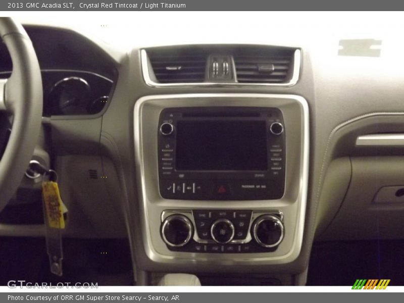 Crystal Red Tintcoat / Light Titanium 2013 GMC Acadia SLT