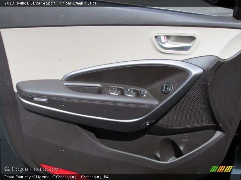 Juniper Green / Beige 2013 Hyundai Santa Fe Sport