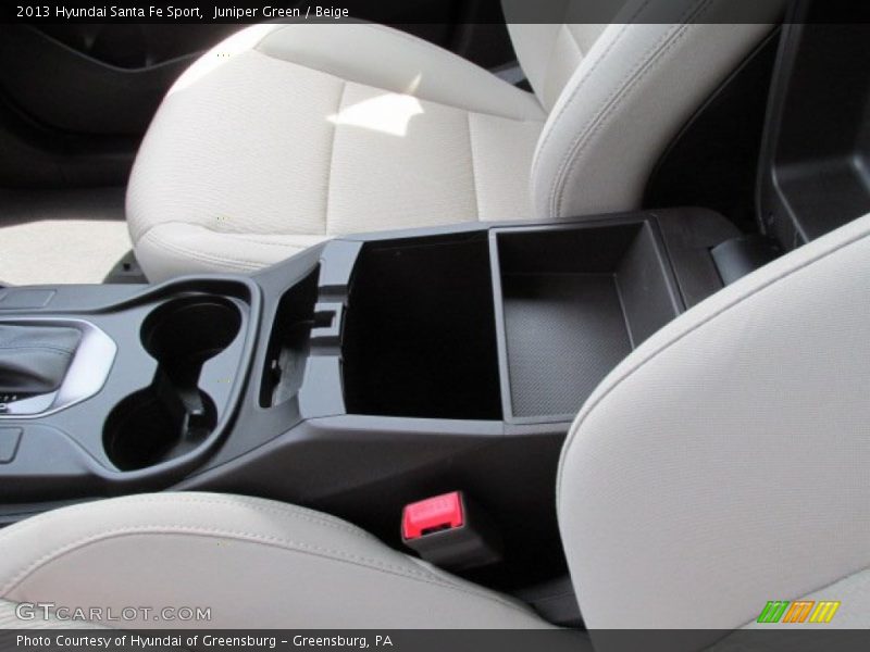 Juniper Green / Beige 2013 Hyundai Santa Fe Sport