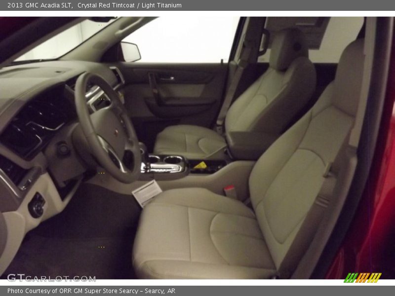Crystal Red Tintcoat / Light Titanium 2013 GMC Acadia SLT
