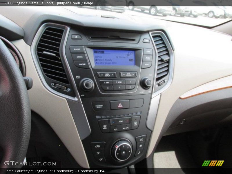 Juniper Green / Beige 2013 Hyundai Santa Fe Sport