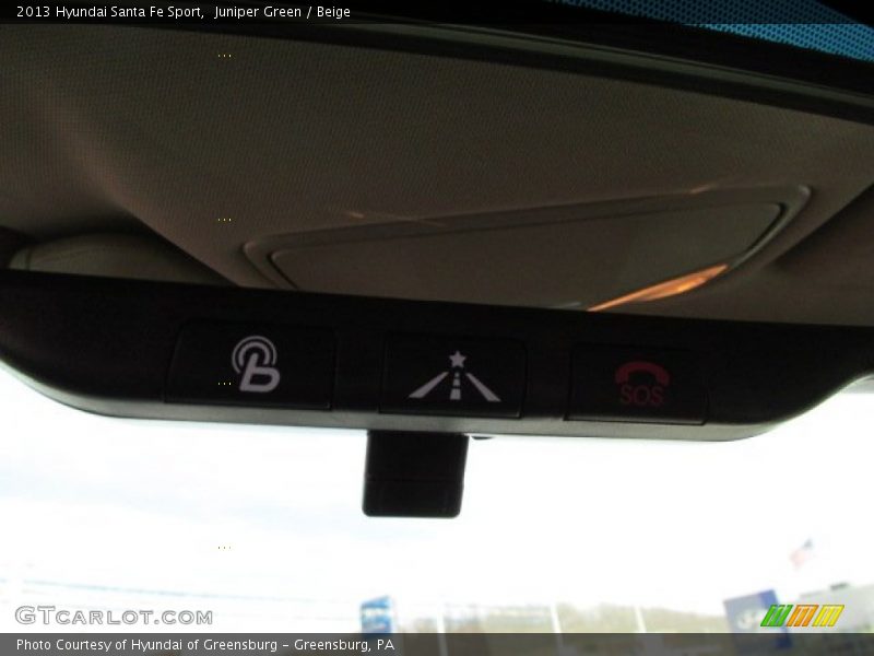 Juniper Green / Beige 2013 Hyundai Santa Fe Sport