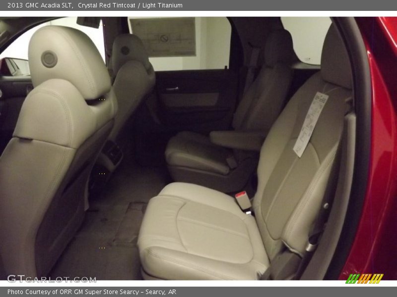Crystal Red Tintcoat / Light Titanium 2013 GMC Acadia SLT