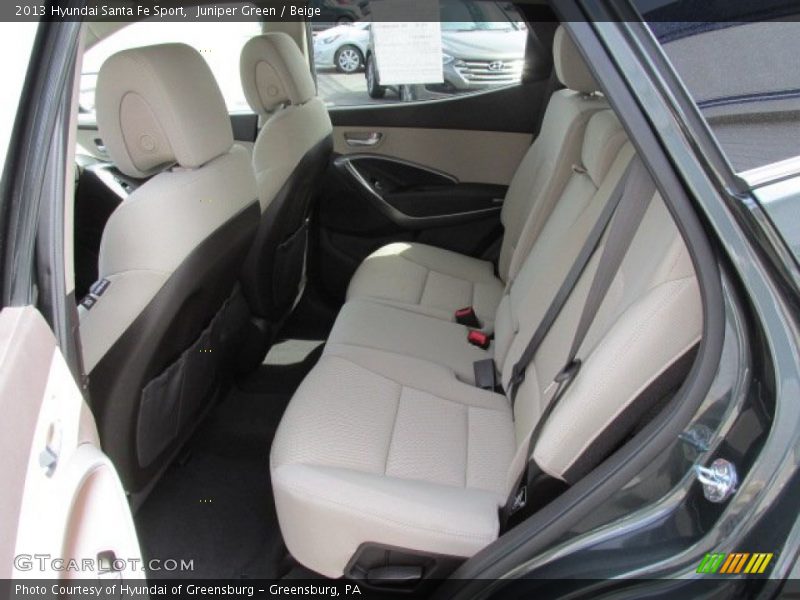 Juniper Green / Beige 2013 Hyundai Santa Fe Sport