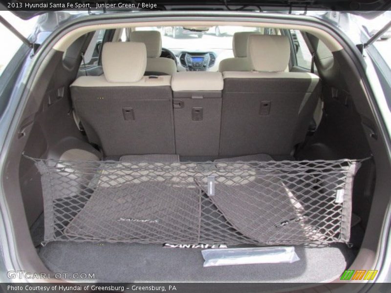 Juniper Green / Beige 2013 Hyundai Santa Fe Sport