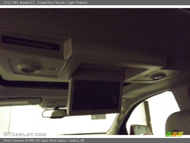 Crystal Red Tintcoat / Light Titanium 2013 GMC Acadia SLT
