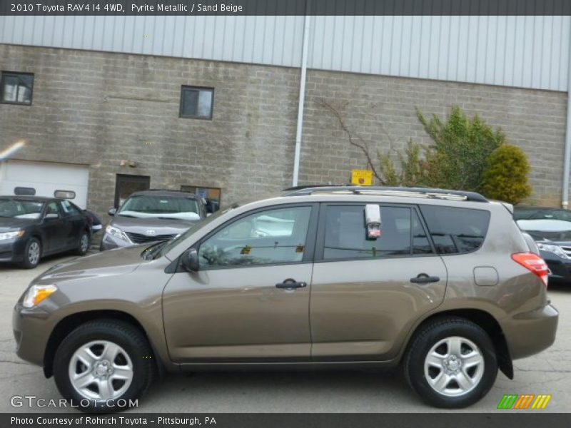Pyrite Metallic / Sand Beige 2010 Toyota RAV4 I4 4WD