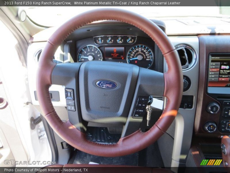  2013 F150 King Ranch SuperCrew Steering Wheel
