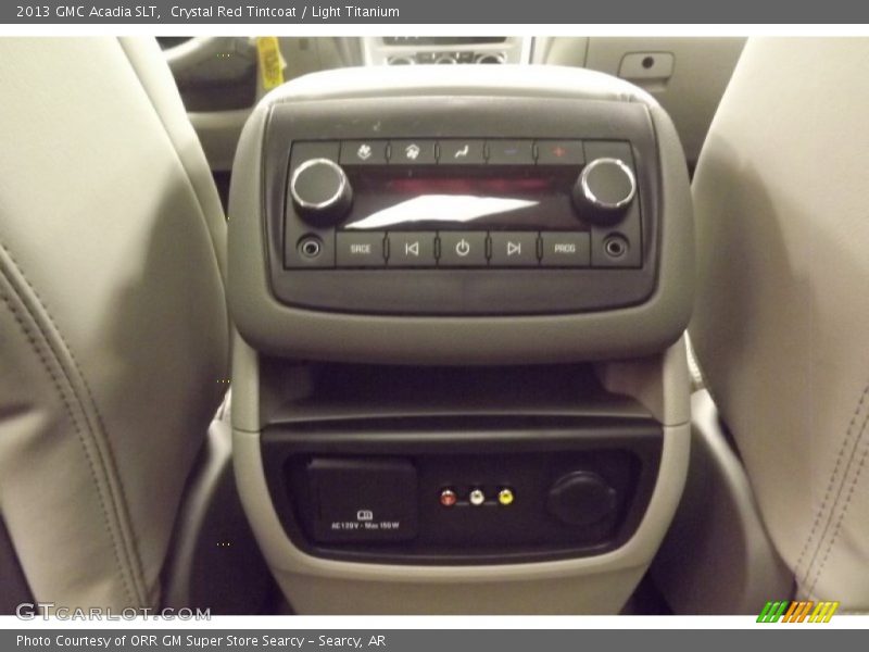 Crystal Red Tintcoat / Light Titanium 2013 GMC Acadia SLT