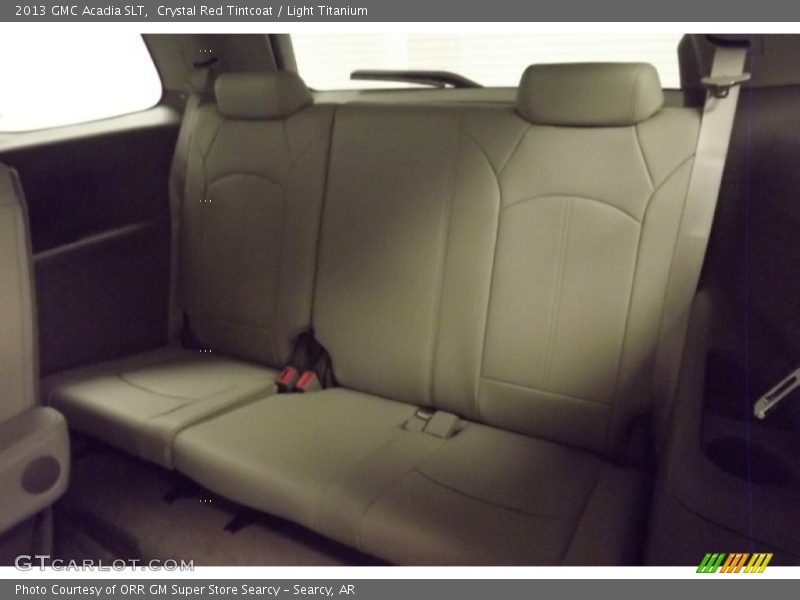 Crystal Red Tintcoat / Light Titanium 2013 GMC Acadia SLT