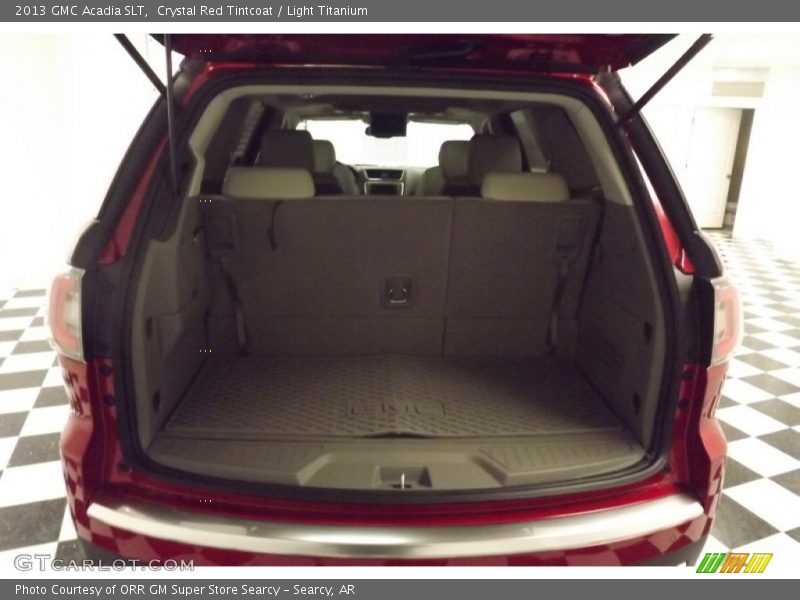 Crystal Red Tintcoat / Light Titanium 2013 GMC Acadia SLT