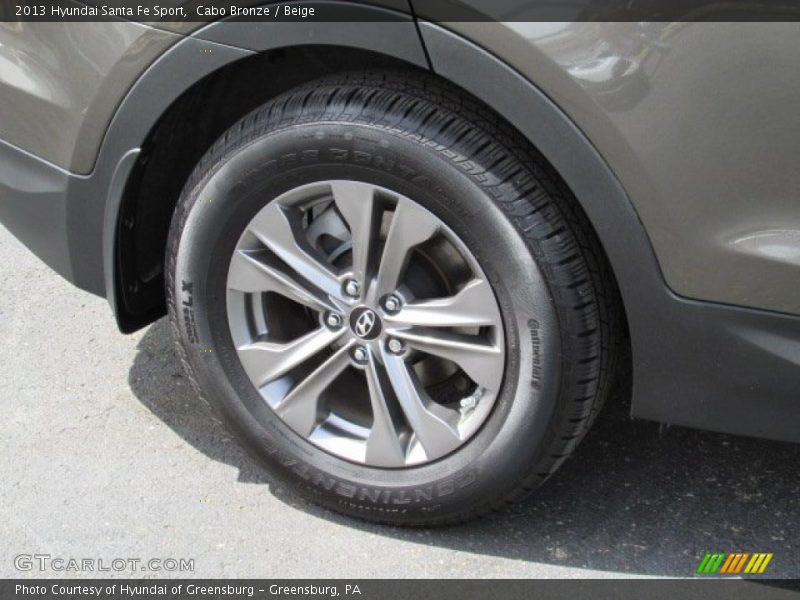 Cabo Bronze / Beige 2013 Hyundai Santa Fe Sport