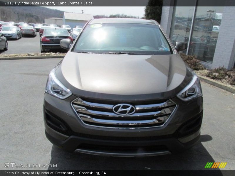 Cabo Bronze / Beige 2013 Hyundai Santa Fe Sport