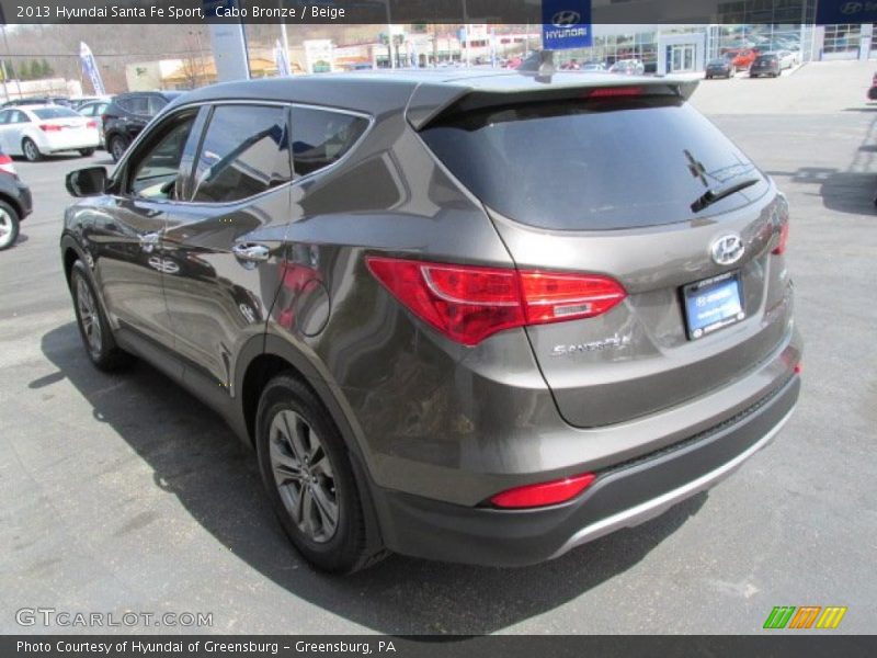 Cabo Bronze / Beige 2013 Hyundai Santa Fe Sport
