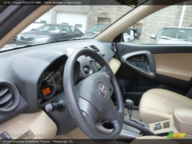 Pyrite Metallic / Sand Beige 2010 Toyota RAV4 I4 4WD