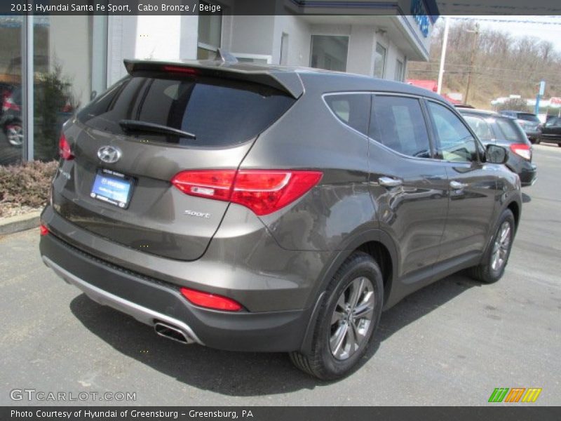 Cabo Bronze / Beige 2013 Hyundai Santa Fe Sport