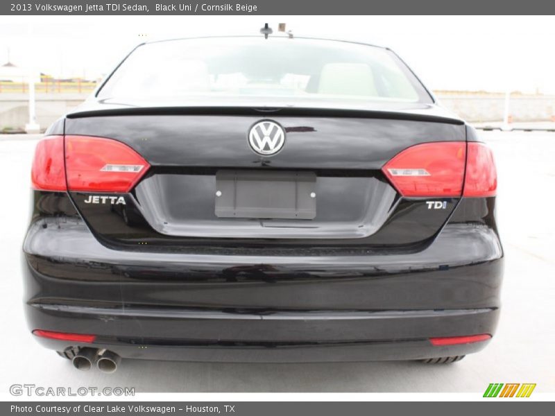 Black Uni / Cornsilk Beige 2013 Volkswagen Jetta TDI Sedan