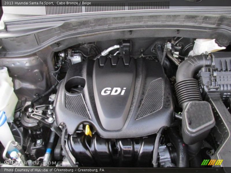 Cabo Bronze / Beige 2013 Hyundai Santa Fe Sport