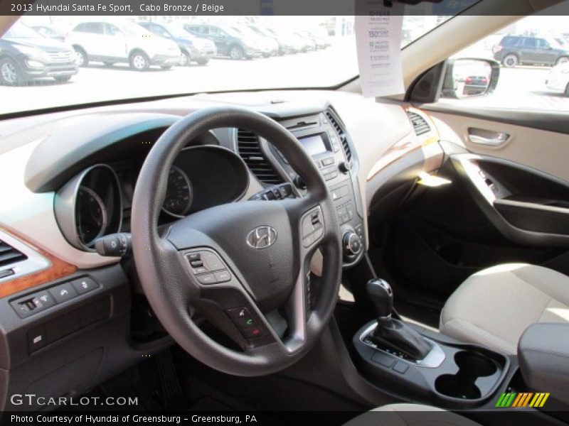Cabo Bronze / Beige 2013 Hyundai Santa Fe Sport