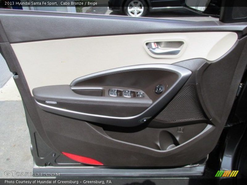 Cabo Bronze / Beige 2013 Hyundai Santa Fe Sport