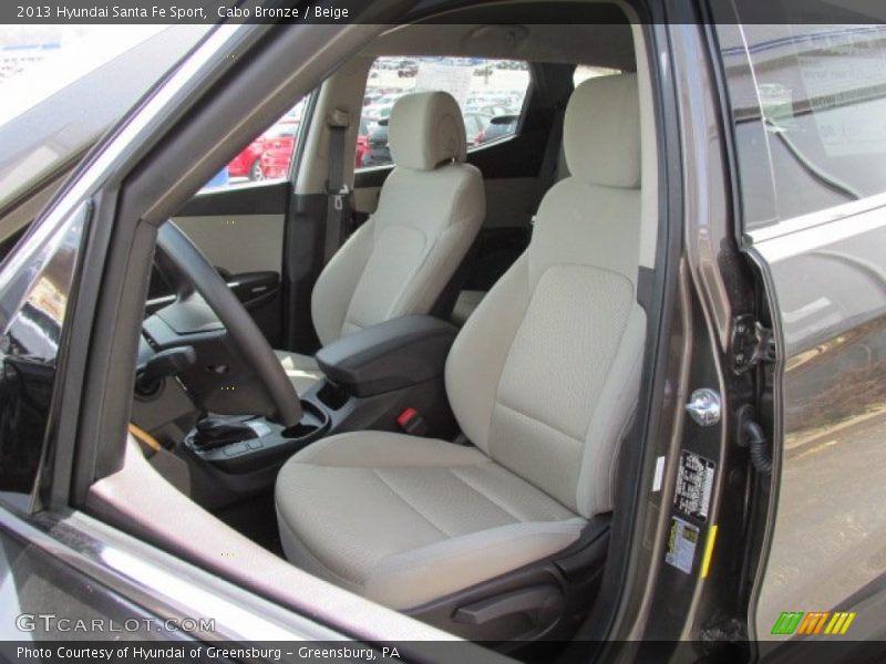 Cabo Bronze / Beige 2013 Hyundai Santa Fe Sport
