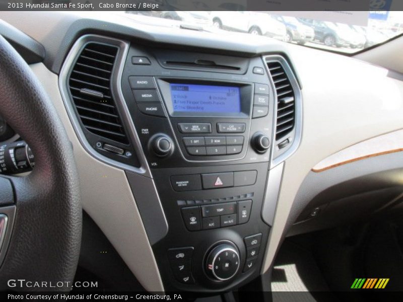 Cabo Bronze / Beige 2013 Hyundai Santa Fe Sport