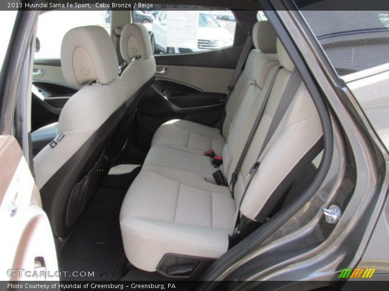 Cabo Bronze / Beige 2013 Hyundai Santa Fe Sport