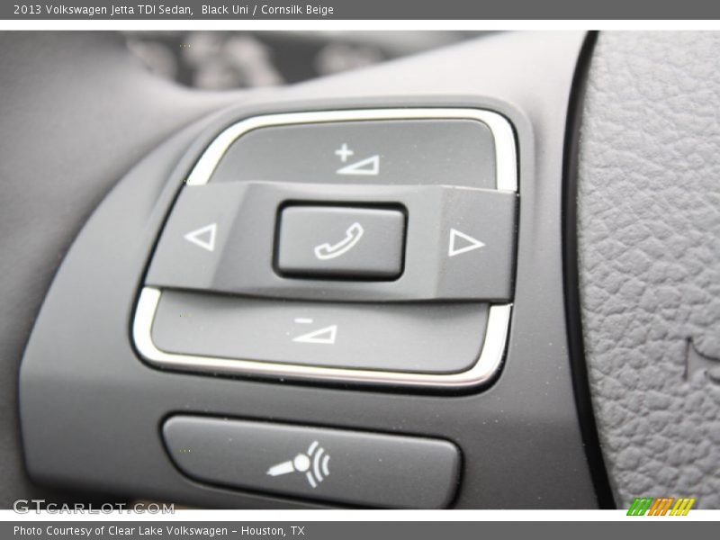 Black Uni / Cornsilk Beige 2013 Volkswagen Jetta TDI Sedan