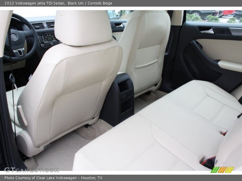 Black Uni / Cornsilk Beige 2013 Volkswagen Jetta TDI Sedan